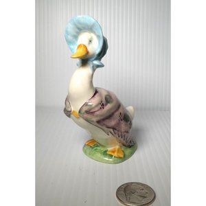 Beatrix Potters Jemima Puddleduck Figurine By Beswick England